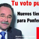 Un anuncio de la campaña de Saavedra a la alcaldía en el 2007