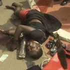Fotografía cedida por el Ministerio de Información de Guinea Ecuatorial en la que se ve muerto un as