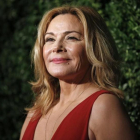 La actriz Kim Cattrall, que interpreta a Samantha Jones en la serie Sexo en Nueva York, en noviembre del 2014, en Londres.