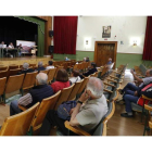 Inicio de la Asamblea General, ayer, en las instalaciones de la Sindical. ANA F. BARREDO