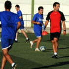 Entrenamiento del Huracán Z en el campo de San Andrés.