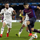 Luis Suárez será una de las amenazas del Barça para un Madrid que pretende llegar a la final. FONTCUBERTA