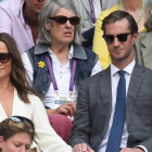 Pippa Middleton y su marido, James Matthews, en un partido de Wimbledon del año pasado.