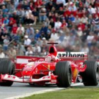 Schumacher mostró una vez más en la pista su total dominio a bordo del Ferrari