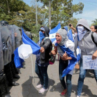 Protesta en Nicaragua contra el presidente Daniel Ortega.