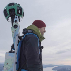 El actor ha fotografiado  Groenlandia para el proyecto de Google contra el cambio climático.