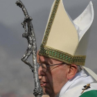 El papa Francisco preside la celebración de una misa durante su visita a América Latina, el pasado 21 de enero.