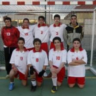 Formación del equipo del Colegio Leonés que milita en la categoría cadete masculino