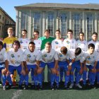 Formación del equipo del León CF que lidera el grupo B de la 1.ª División Regional Juvenil.