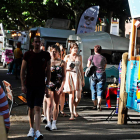 El Come y Calle se organiza desde 2015 durante San Juan y San Froilán, en San Francisco. RAMIRO