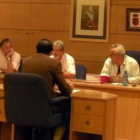 Imagen del pleno celebrado en Villamanín el pasado mes de enero.