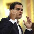 El líder de Ciudadanos, Albert Rivera. SERGIO BARRENECHEA