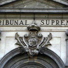 Fachada del Tribunal Supremo, en Madrid.
