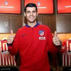 Álvaro Morata será presentado este martes como nuevo jugador del Atlético de Madrid. ESTÉVEZ