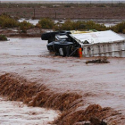 Un diluvio obliga a suspender la etapa de hoy del Dakar.