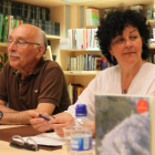 Manuel Durruti y Concha López presentan la obra en León.