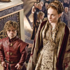Los actores Peter Dinklage y Sophie Turner, en la serie de la HBO 'Juego de tronos'.