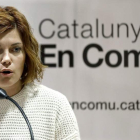 La portavoz de Catalunya en Comú, Elisensa Alamany. A. DALMAU