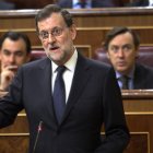 Mariano Rajoy, en el Congreso de los Diputados.