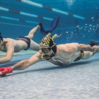 Hockey-subacuático en 'Deportes imposibles', de A&E.