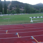 La pista de atletismo de La Robla en una imagen de archivo. DL