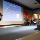 El seminario internacional de ajedrez arrancó ayer en el Ayuntamiento de León. RAMIRO