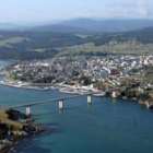 Panorámica del municipio de Ribadeo.