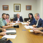 Junta Local de Seguridad en el Ayuntamiento de Bembibre. M. Á. C.