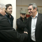 Julio Villarrubia, reunido con militantes y simpatizantes del partido en la provincia de León
