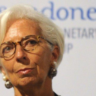La directora gerente del Fondo Monetario Internacional, Christine Lagarde, en un encuentro internacional en Bali.