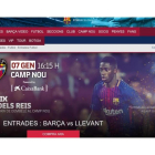 Promoción del Barça-Levante con la vuelta de Dembélé.