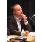 Álvarez Courel, en un pleno del Consejo Comarcal. ANA F. BARREDO