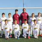 Formación del equipo del CDF Peña que milita en la 2.ª División Provincial Alevín. DL