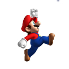 El icónico personaje de Nintendo -y ya exfontanero- Mario.