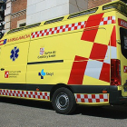 Ambulancia de soporte vital básico. 112