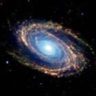 Una galaxia captada por el telecospio espacial infrarrojo Spitzer de la Nasa