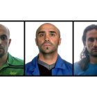 Imagen de los tres presuntos miembros de Al Qaeda detenidos en el sur de España.