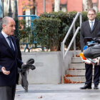 El expresidente valenciano Francisco Camps a la llegada a la Audiencia Nacional.  ZIPI