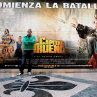 El director del ‘Capitán Trueno y el Santo Grial’, Antonio Hernandez, asistió en Valencia al preestreno de la película.