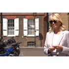 Corinna Larsen en Londres, antes de que se celebrara la vista en la que se ha reconocido la inmunidad de Juan Carlos I. EFE