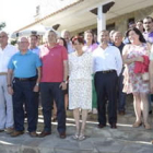 Foto de familia de los dirigentes socialistas que ayer se reunieron en Astorga.
