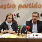 Los dos concejales de UPL en el Ayuntamiento de San Andrés