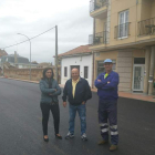 La alcaldesa visitó el estado de las obras. DL