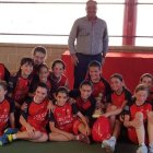 El Colegio Leonés A logró el título tras ganar la final. DL