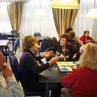 Turistas del Imserso, en un hotel de Lloret.