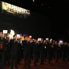 Un momento del homenaje en el Auditorio. MARCIANO