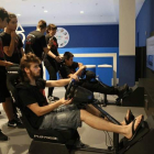 Los aficionados a los videojuegos ya están disfrutando del nuevo espacio gamer. D.L