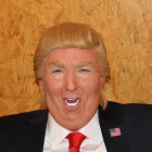 El imitador Raúl Pérez, caracterizado como Donald Trump en el Late motiv de Buenafuente.