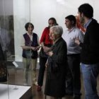 Concha Casado visitó el Museo de la Indumentaria en Valencia.