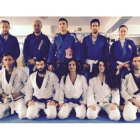 Marcelo Amorim, en el centro y de pie, organiza el autonómico de esta disciplina deportiva. DL